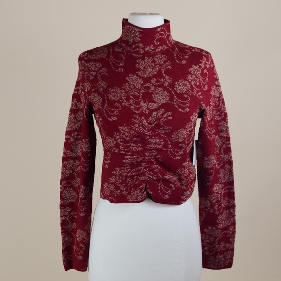 NEW Anthropologie Cropped Sweater - Picture 2 of 10